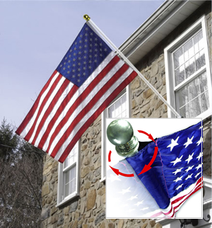 Spinning Home Flag Set