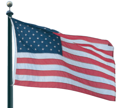 Budget 3' x 5' Outdoor American Flag