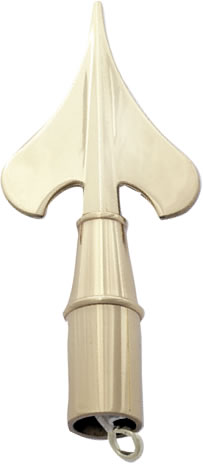Military Spear Flagpole Top
