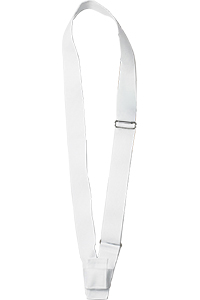 White Webbed Parade Flag Carrying Belt