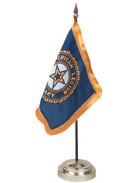 Auxiliary Souvenir Banquet Flag & Stand