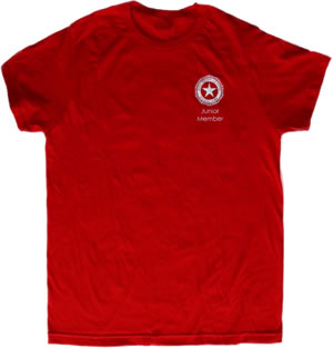 Auxiliary Junior Member T-shirt (adult sizes)
