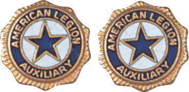 Auxiliary Emblem Post Earrings