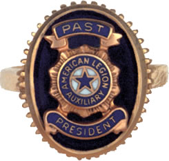 Auxiliary Past Unit President Ring