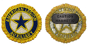 Magnetic Embroidered Auxiliary Emblem Patch