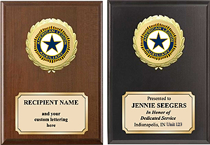 Auxiliary Wreath Plaque - 5