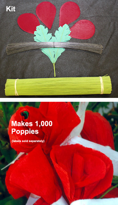 Poppy Kit (Large Poppies)