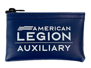 Zippered Coin Tote (Auxiliary Logo)
