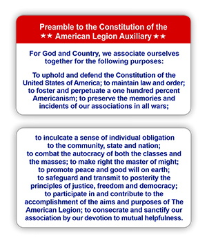 Preamble Pocket Card (Auxiliary)