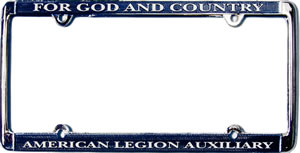 Auxiliary Auto Plate Frame