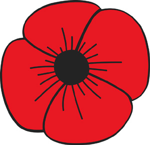 Poppy Flower Auto Decal
