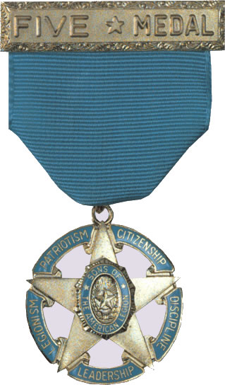 SAL Five Star Medal