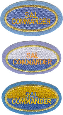 SAL Present Officer Embroidered Insignia
