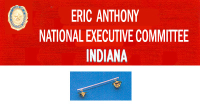 SMALL Clutch-back RED Nametag - SAL