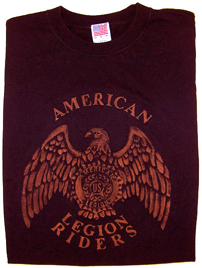 Legion Riders Embossed Emblem T-shirt
