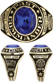 Custom Legion Past Commander Ring (Men's)