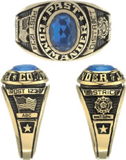 Custom Legion Past Commander Ring (Women's)