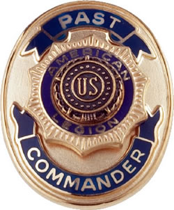 Legion Past Officer Lapel Tack