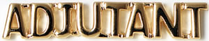 Adjutant Cap Pin