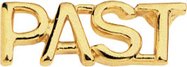 Past Cap Pin