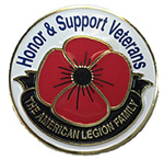 Poppy Pin (Honor & Support Veterans)