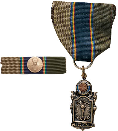 ROTC Military Excellence Medal with Ribar