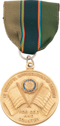 Grateful Appreciation Medal