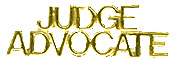 JUDGE ADVOCATE Cap Pin