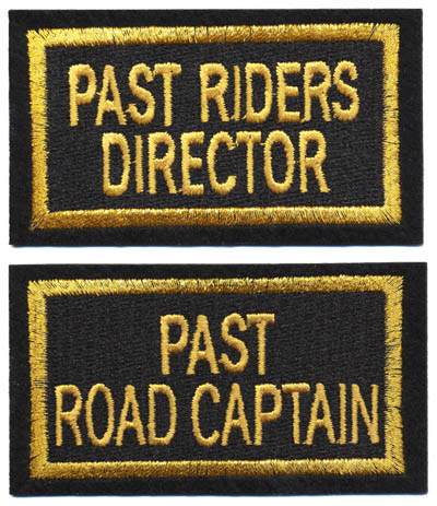 Legion Riders Past Officer Patch