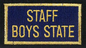 Staff Boys State Insignia