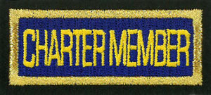 Charter Member Insignia