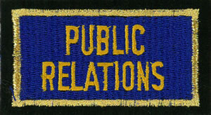 Public Relations Insignia