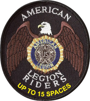 1-Line Legion Riders Shoulder Patch