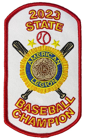 2023 Baseball Department Champion Patch