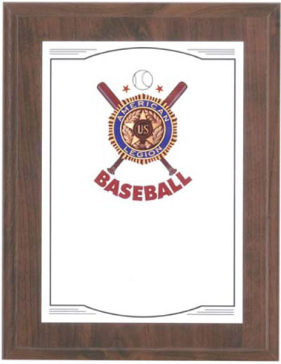 Baseball Emblem Plaque - 5