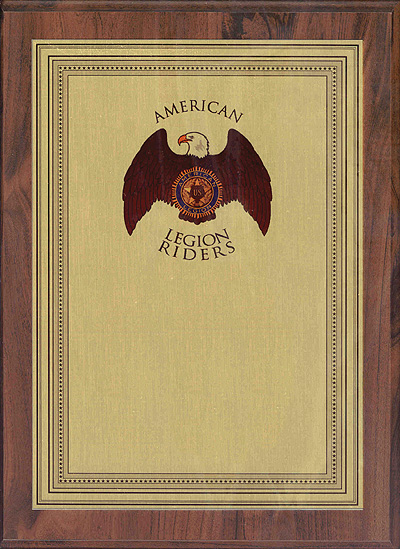 Legion Riders Plaque