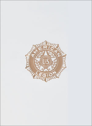 Legion Emblem Sympathy Card