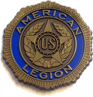 Stick-Up American Legion Emblem