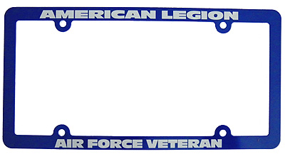 Veteran License Plate Frame - AIR FORCE
