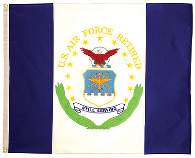 3' x 4' Retired Air Force Outdoor Flag