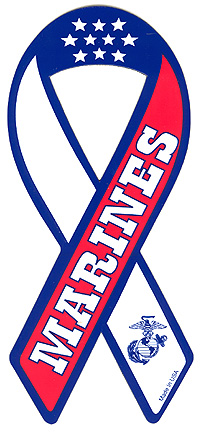 MARINE RIBBON MAGNET
