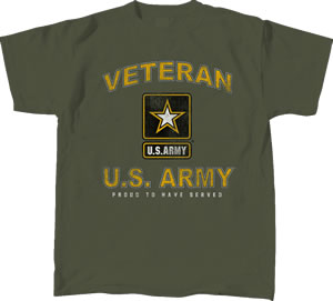 Proud To Have Served T-shirt (Army)
