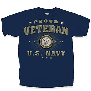 Veteran Burst T-shirt (Navy)