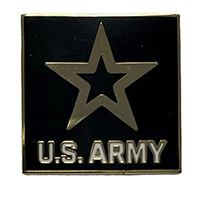 Black Logo Army Tack