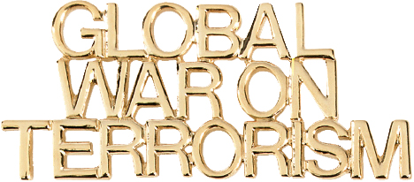 Global War on Terrorism Cap Pin