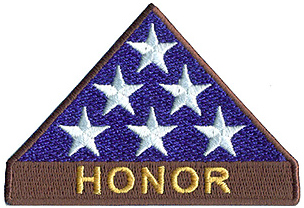 Folded Flag Patch