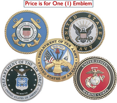 Armed Services Indoor Wall Emblem