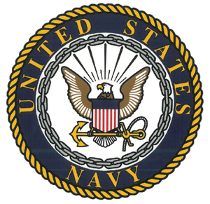 Navy Window Decal