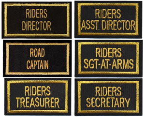 Legion Riders Cap Patch