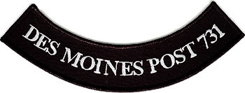 Legion Riders Rocker Patches - Small
